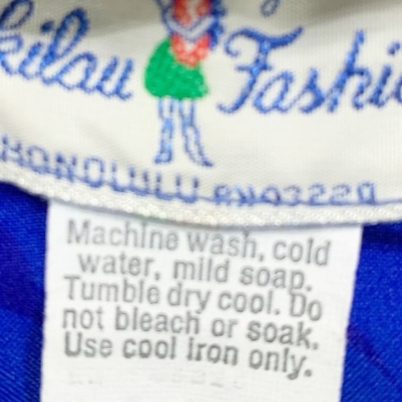 Vintage Hukilau Fashions Hawaiian Maxi Dress Size 6 - Picture 10 of 10